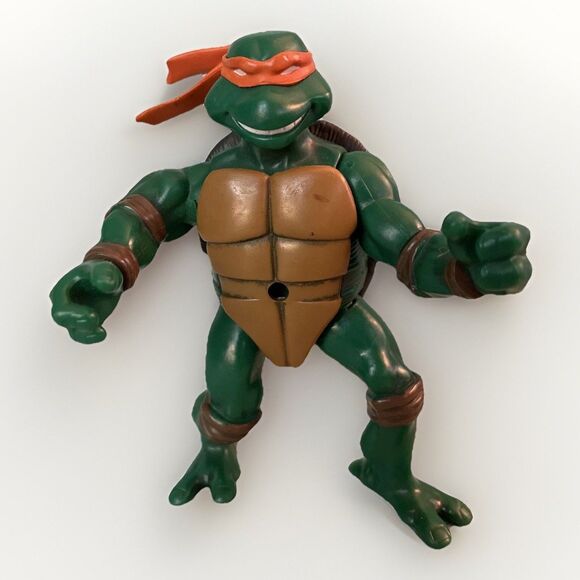 Teenage Mutant Ninja Turtles Michelangelo Action Figure Toy TMNT Vintage 2002 - Picture 1 of 9